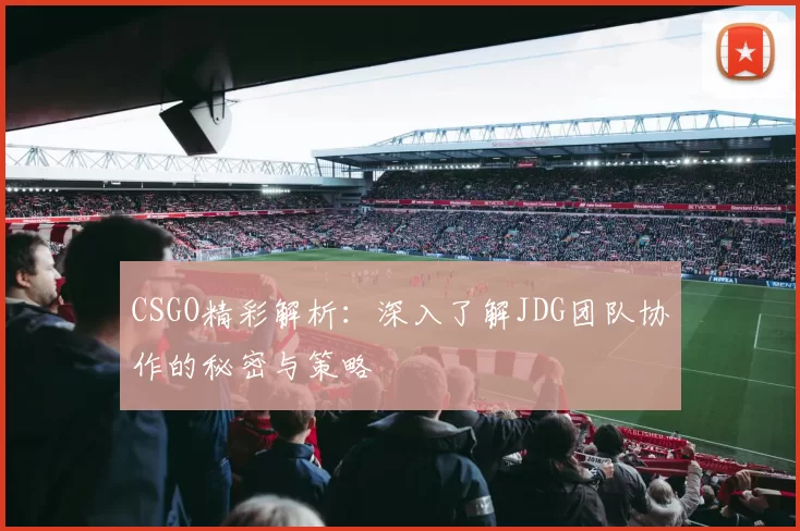 CSGO精彩解析：深入了解JDG团队协作的秘密与策略