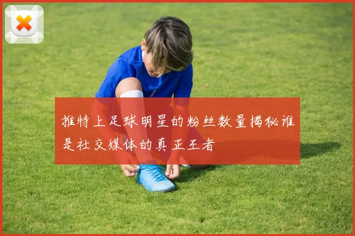 推特上足球明星的粉丝数量揭秘谁是社交媒体的真正王者