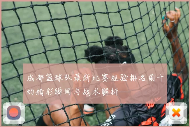 成都篮球队最新比赛经验排名前十的精彩瞬间与战术解析