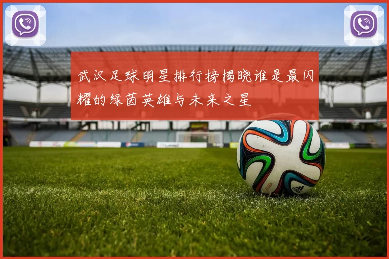 武汉足球明星排行榜揭晓谁是最闪耀的绿茵英雄与未来之星